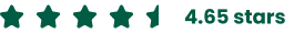 4.65 star rating