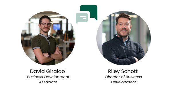 David Giraldo and Riley Schott, business development team at Annuity.org